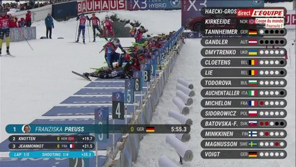 Le replay de la poursuite dames d'Hochfilzen - Biathlon - Coupe du monde