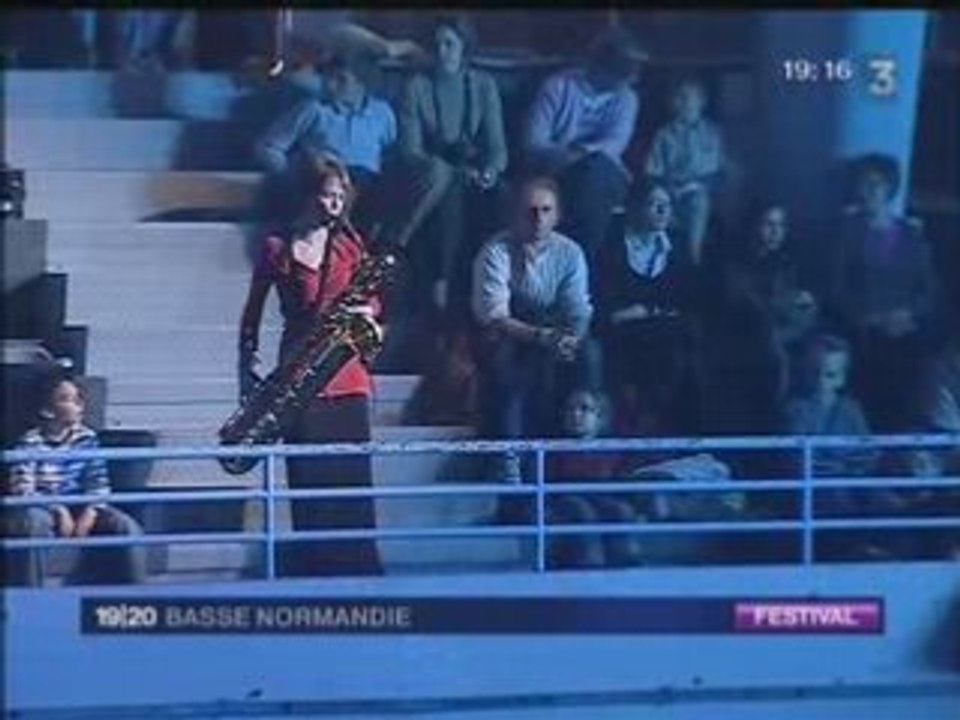 Jazz sous les Pommiers 2008 : 180 saxos avec Andy Sheppard