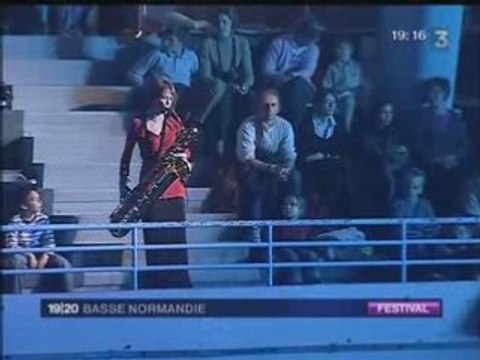 Jazz sous les Pommiers 2008 : 180 saxos avec Andy Sheppard