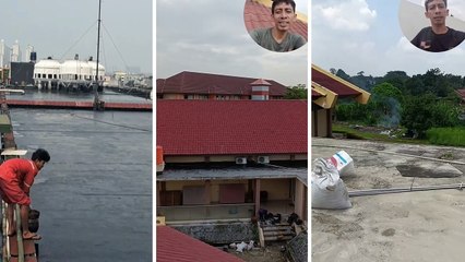Menggunakan Sistem Membran untuk Mencegah Dak Beton Bocor