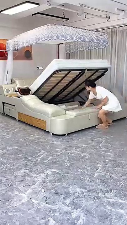 Smart Furniture Ideas 😍 Small Space Furniture 🛌 _165 Space Saving Ideas For Home _shorts _short(360P)