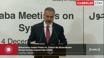 Dışişleri Bakanı Fidan: İsrail'in saldırıları derhal durmalı