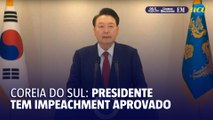 Presidente da Coreia do Sul sofre impeachment