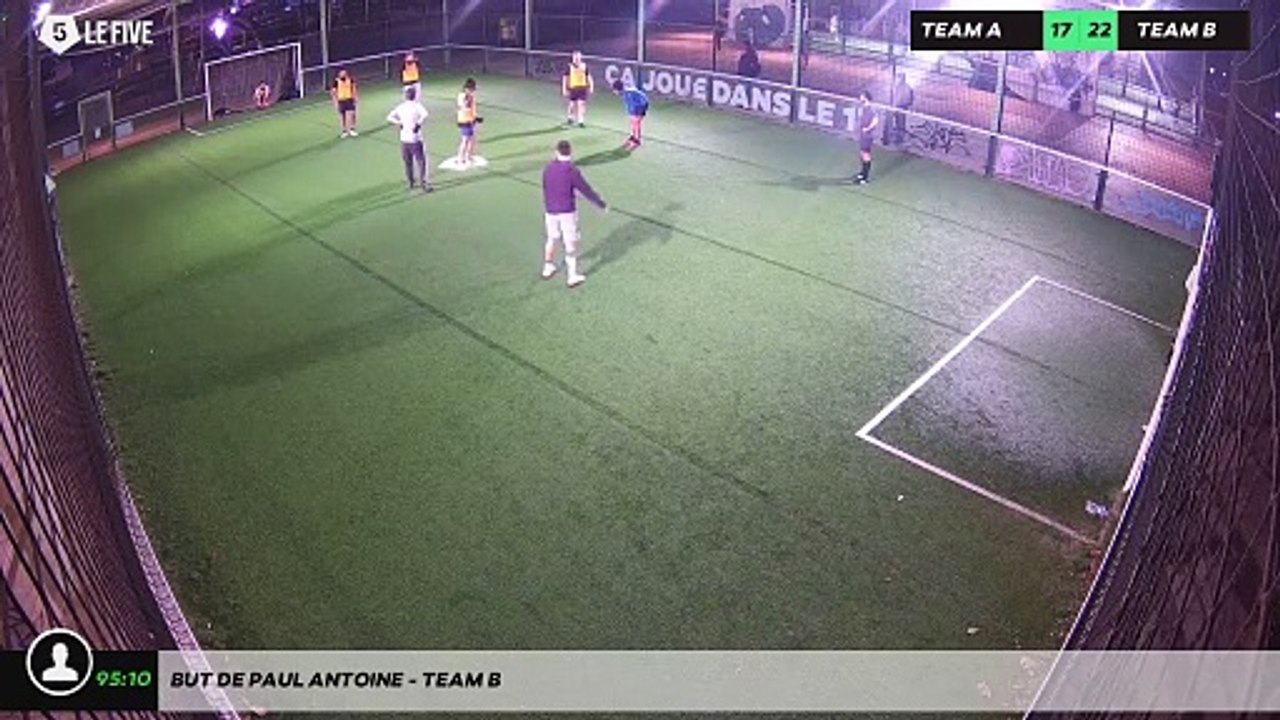 But de Paul Antoine - Team B