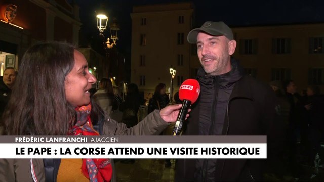 Avant la venue du Pape en Corse, cet Ajaccien chante «Ave Maria» sur CNEWS