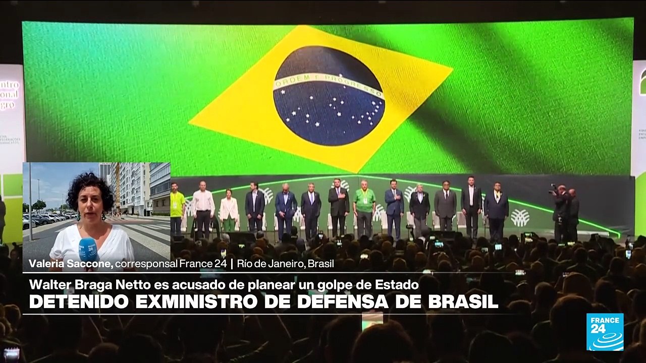 Informe desde Río de Janeiro: detienen al exministro de Defensa de Bolsonaro por supuesto golpismo