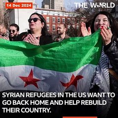 'It's time to return': Syrian refugees in US ready to rebuild their country.