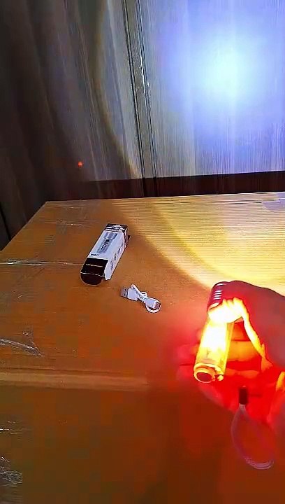 Unboxing and Review of Pattern Flashlight USB Flashlight Rechargeable LED Torch Light