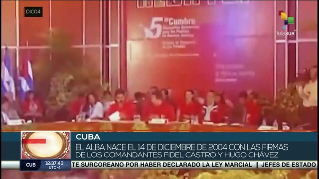 Telesur recuerda el nacimiento del ALBA-TCP a través de sus protagonistas