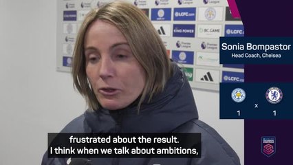 Bompastor left frustrated by first dropped points in WSL