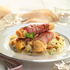 Solomillitos de pollo al cava - Cocina Fácil
