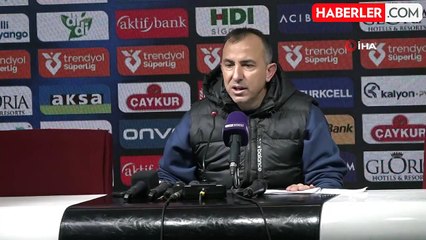 Recep Uçar: "Günün sonunda değerli bir puan Rize'den alınan puan"