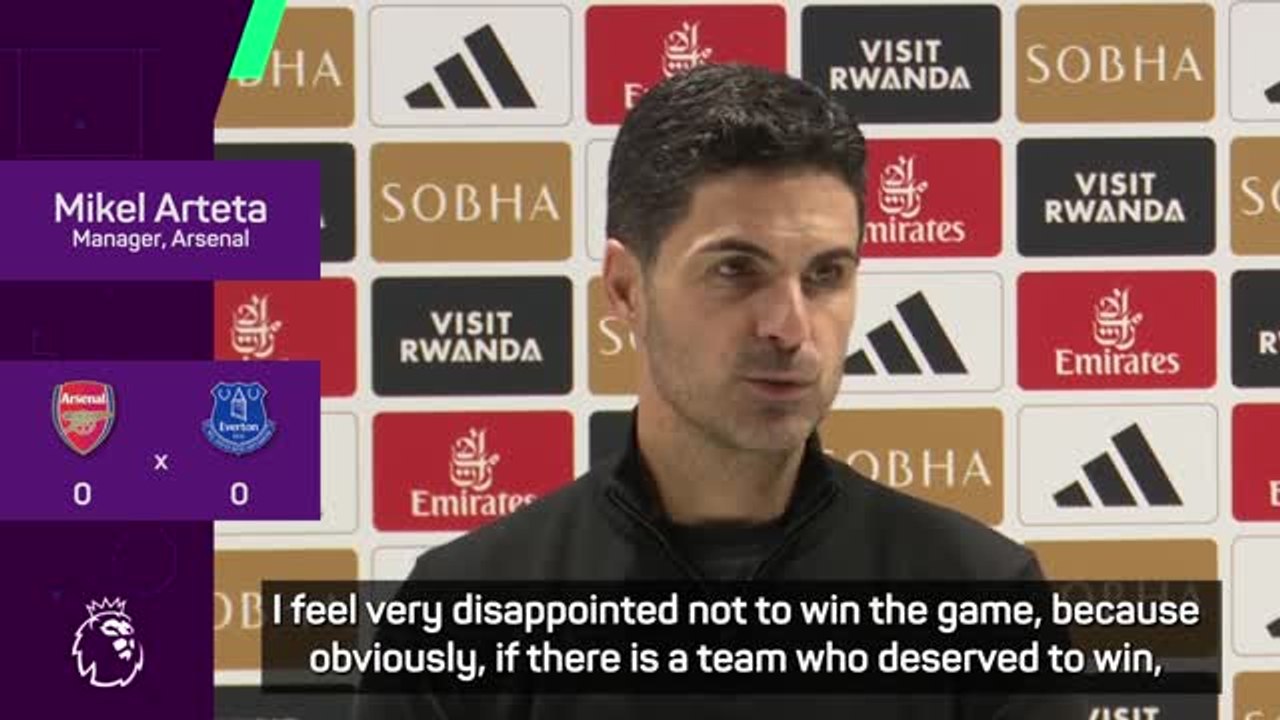 Arsenal 'deserved' to beat Everton - Arteta