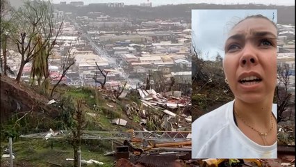 « Comme si des obus étaient tombés », Garance a traversé le cyclone Chido à Mayotte