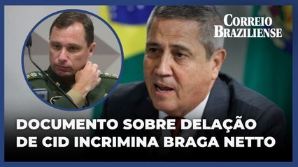 PF encontrou questionário da delação de Cid com assessor de Braga Netto