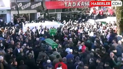 Feci kazada hayatını kaybeden belediye personeli son yolculuğuna uğurlandı