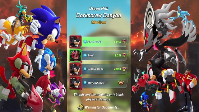 Sonic Forces Speed Battle #112 Movie Shadow