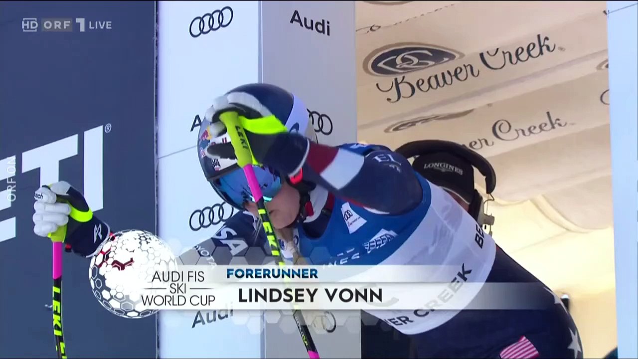Lindsey Vonn - Downhill Beaver Creek Forerunner