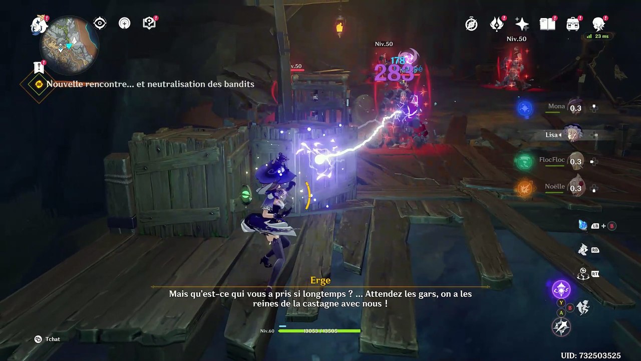 Genshin Impact Voyage au centre du Gouffre 3 Nouvelle rencontre et neutralisation des bandits