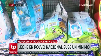 Abastecimiento de leche en polvo nacional es normal; producto importado registra incremento