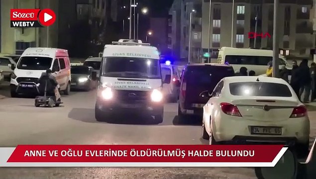 Anne ve oğlu evlerinde öldürülmüş halde bulundu
