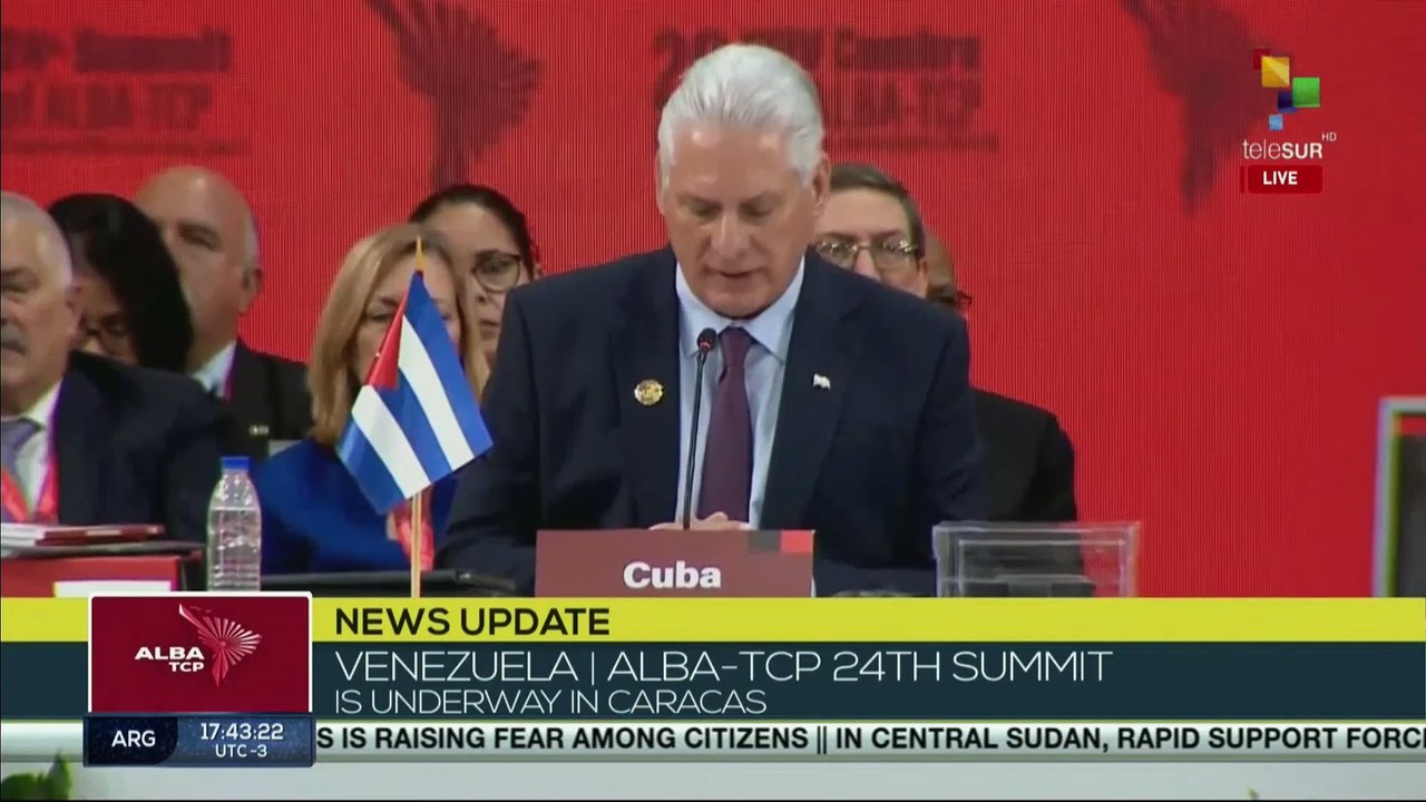 Speech by the Cuban President at the XXIV ALBA-TCP Summit