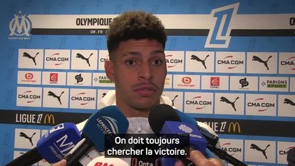 Marseille - Luis Henrique : "On est un peu frustrés"