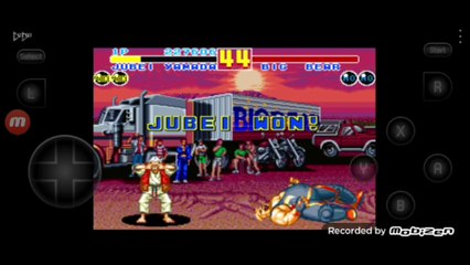 Fatal Fury 2 Jubei Yamada vs Big Bear luta completa