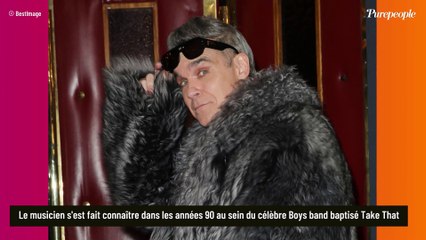 Robbie Williams en grande forme à Paris : Nagui, Daphné Burki et une star de L'Amour ouf au rendez-vous pour son premier film