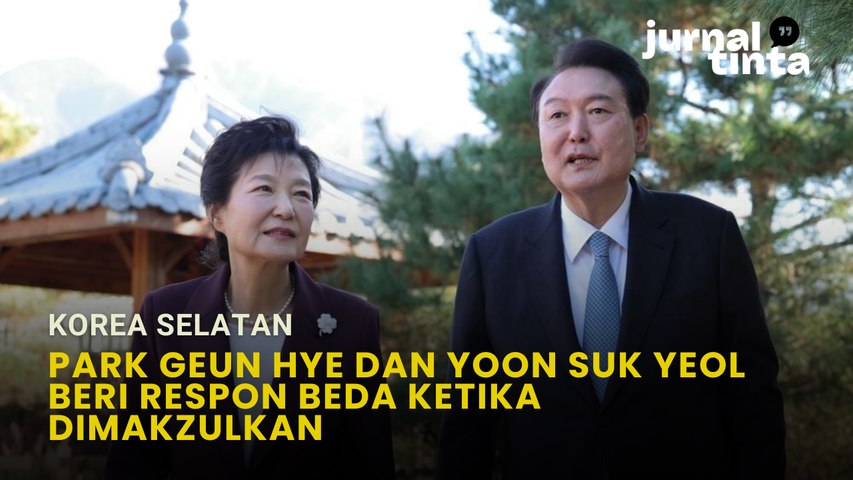 Respon Beda Yoon Suk Yeol dan Park Geun Hye Setelah Berhasil Dimakzulkan