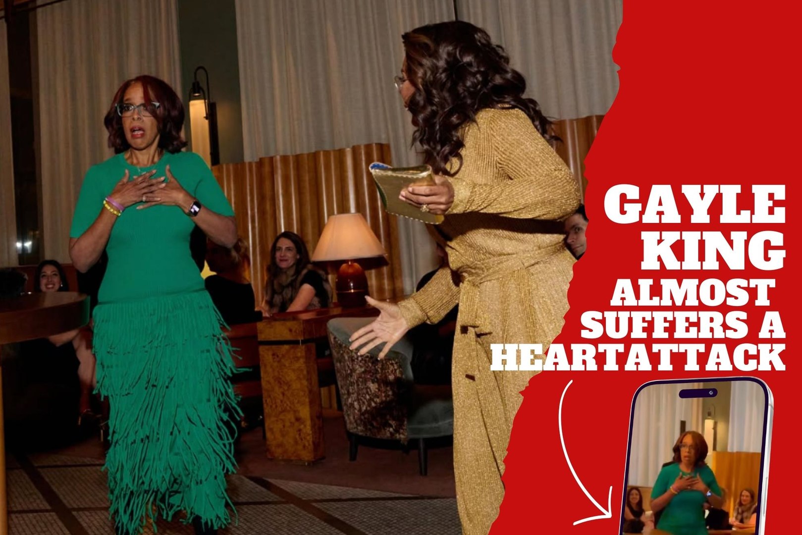 Oprah's Surprise Birthday Bash for Gayle King Nearly Causes 'Heart Attack'