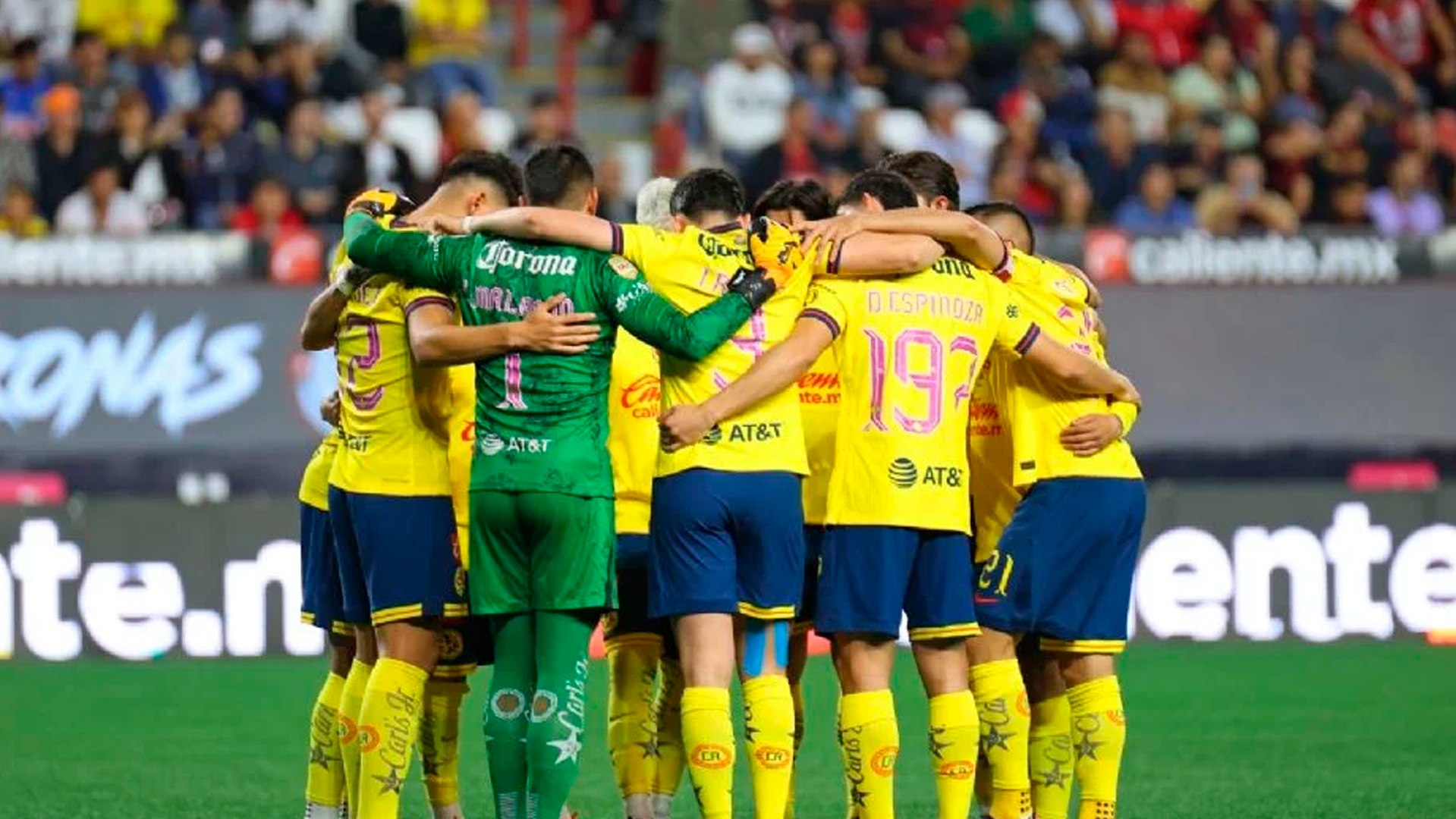 As fue la llegada del Club Amrica a Monterrey para disputar la final contra Rayados