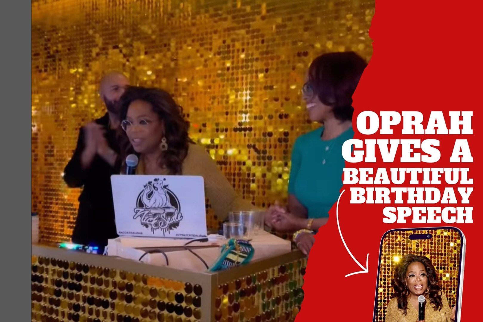 Oprah's Emotional Speech at Gayle King's 70th Birthday Brings Tears