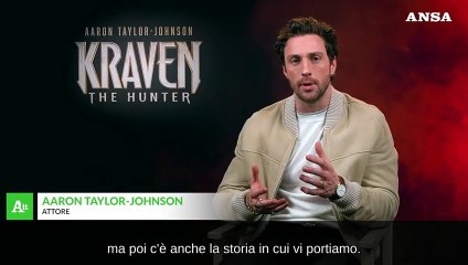 "Kraven, il cacciatore", Taylor-Johnson: "Con Marvel qualita' garantita"