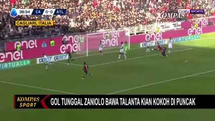 Serie A Italia 2024-2025: Gol Tunggal Zaniolo Bawa Atalanta Kian Kokoh di Puncak