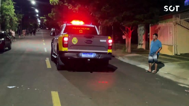 Após agredir companheira, homem é espancado pelos filhos da vítima no Bairro Riviera em Cascavel