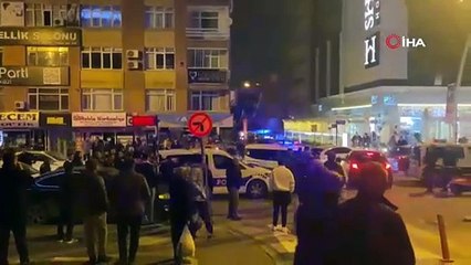 Yol kontrolü yapan polise saldırı