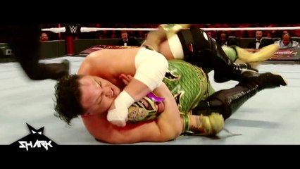 Samoa Joe vs Rey Mysterio wrestlemania 35 en español