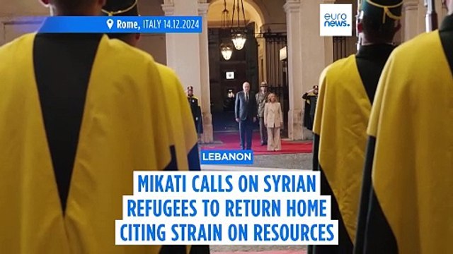 Mikati calls for Syrian refugees in Lebanon to return home citing strain on resources