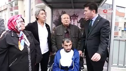 Engelli Cengizhan için Engelsiz durak! Hayatta en çok sevdiği şey neymiş bakın!