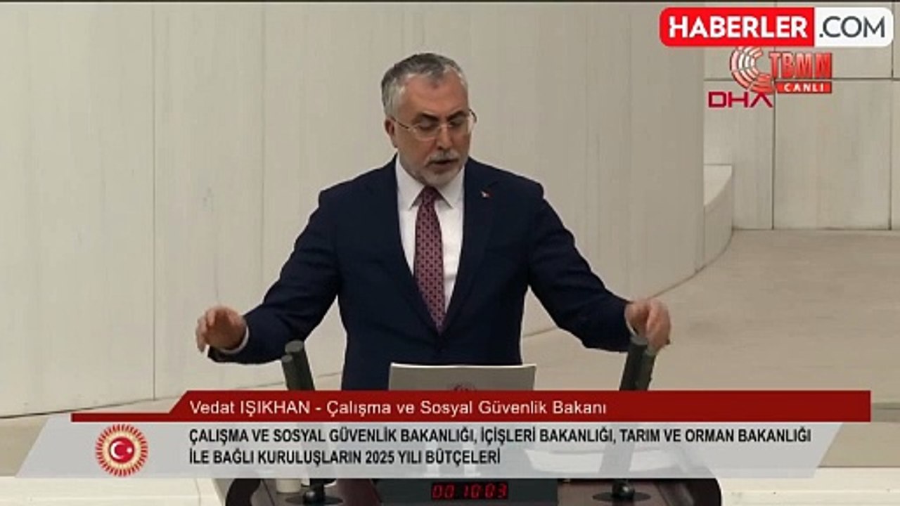 Bakan Işıkhan'dan yarınki toplantı öncesi asgari ücret mesajı
