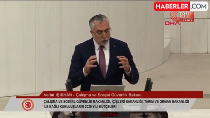 Bakan Işıkhan'dan yarınki toplantı öncesi asgari ücret mesajı