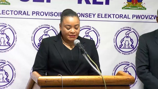 Magalie Georges ak Yves Marie Edouard enstale pou konplete konsèy elektoral pwovizwa a.