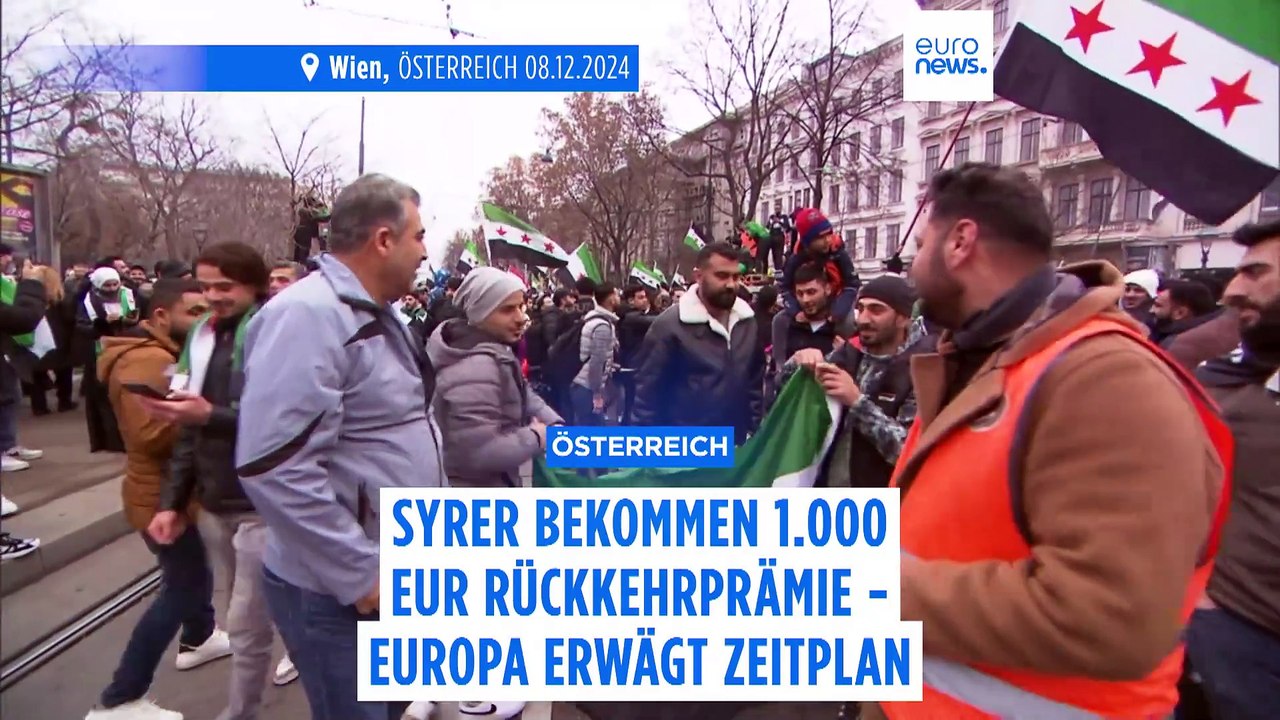 Österreich: syrer bekommen 1.000 eur rückkehrprämie - europa erwägt zeitplan