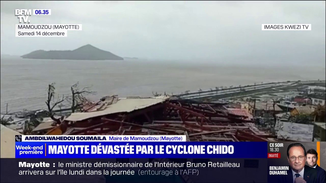 Mayotte: "La situation évolue heure par heure", affirme Ambdilwahedou Soumaila, maire de Mamoudzou