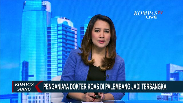Potret Pelaku Penganiayaan Dokter Koas di Palembang Ditetapkan Jadi Tersangka