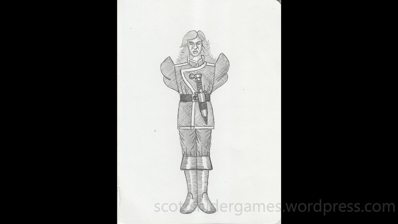 Soldier Pencil Sketch Video #544 (12-15-2024)