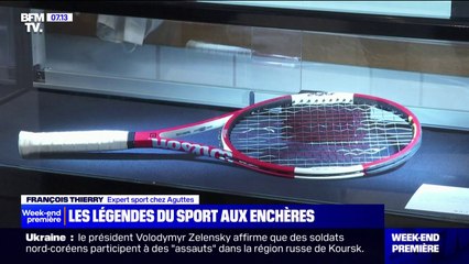 Maillot de Pelé, raquette de Roger Federer...La maison Aguttes met en vente 200 objets iconiques de l'histoire du sport