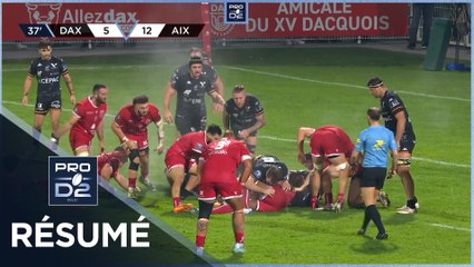 PRO D2 Saison 2024-2025 J14 - Résumé US Dax - Provence Rugby