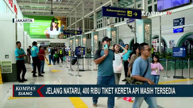 PT KAI Daop 1 Jakarta Tambah 17 Kereta Api Jarak Jauh Jelang Nataru | SPECIAL NATARU